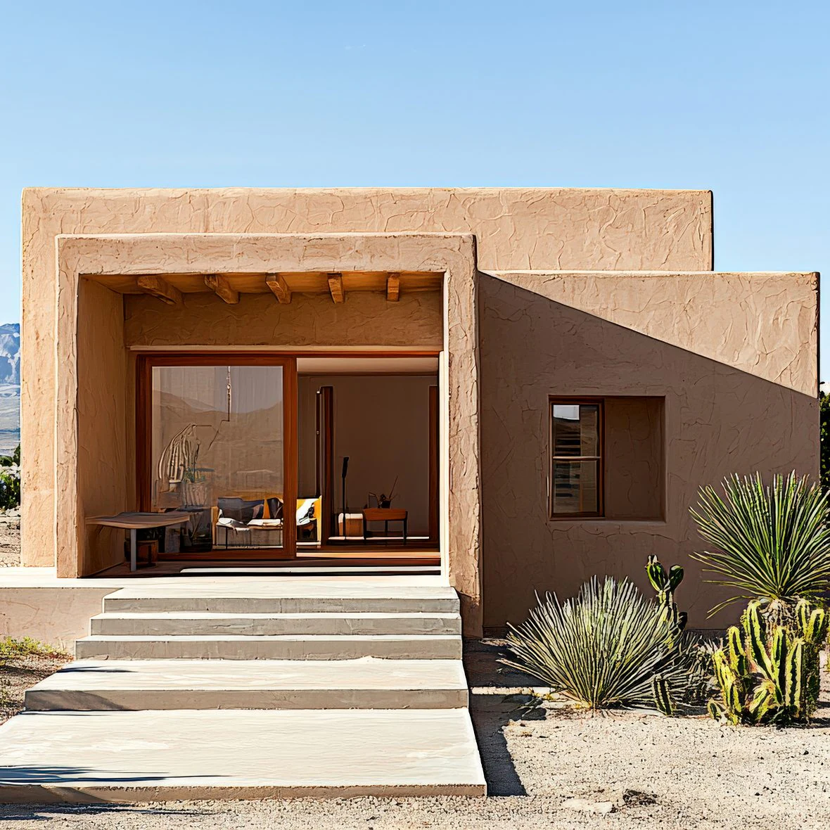 California City, California landscape and real estate